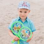 Набор для тенниса «Бум!», 2 ракетки, 2 мяча, цвета МИКС - фото 9160113
