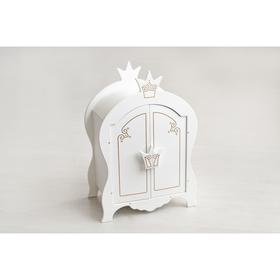 Игрушка детская шкаф из коллекции «Shining Crown», цвет белоснежный шёлк
