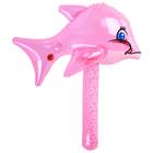 Inflatable toy with sound, hammer Dolphin 40 cm