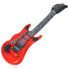 Inflatable toy "Guitar", 50cm, mix color