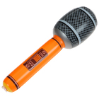 Inflatable toy Microphone, 30cm, mix color