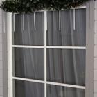 Гирлянда «Сосульки» 2.5 × 0.3 м, IP65, прозрачная нить, 192 LED, свечение белое с эффектом стекания, 12 В 5248329