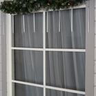 Гирлянда «Сосульки» 2.5 × 0.3 м, IP65, прозрачная нить, 192 LED, свечение синее с эффектом стекания, 12 В 5248331