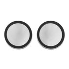 The spherical mirror, 50 mm, black on the blister, 2 piece set