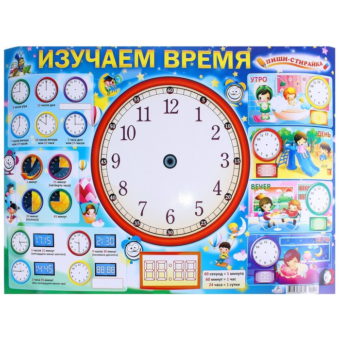 Сценарии про часы. Часы детские обучающие. Изучаем часы. Плакат часы для детей. Минуты в часы.