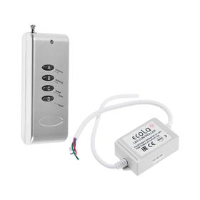 Контроллер Ecola, для RGB ленты 14 х 7 мм, 12 В, 144Вт, 12 А, IP65, радиопульт