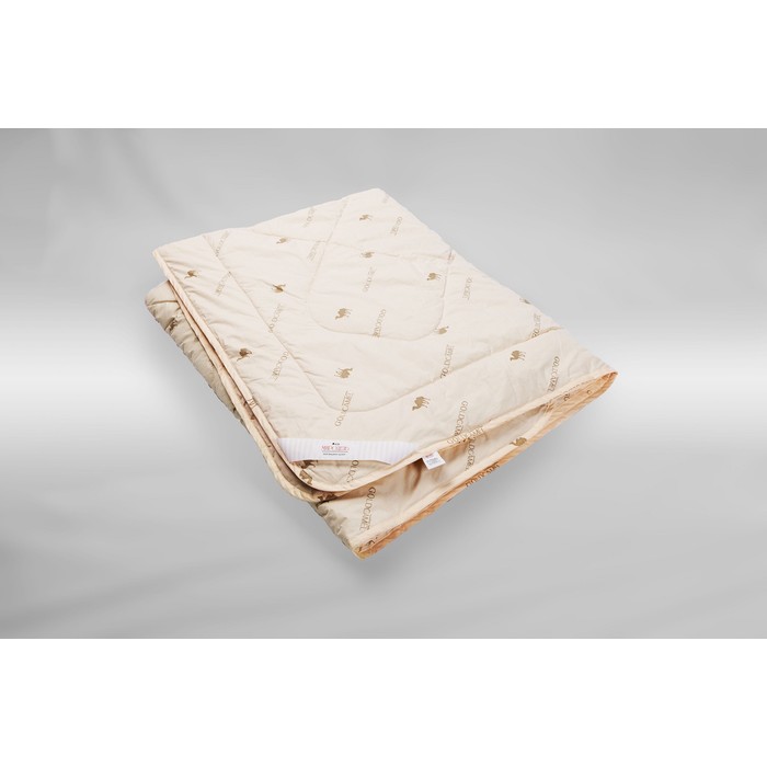 Одеяло Миродель легкое, верблюжья шерсть, 175*205 ± 5 см, тик, 100 г/м2