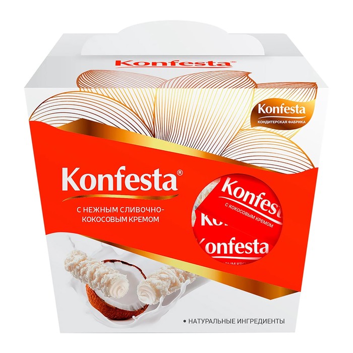 конфеты konfesta с кокосовой. конфеты konfesta кокосовая начинка глазированные. конфеты konfesta с кокосовой начинкой. конфеста касимов кондитерская фабрика. фабрика конфеста ассортимент.