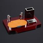 Table set 4in1 (block d / papers, podast. d / print, pencil holder, business card holder)