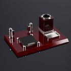 Table set 4in1 (d/paper block, pencil holder, printing tray, business card holder)