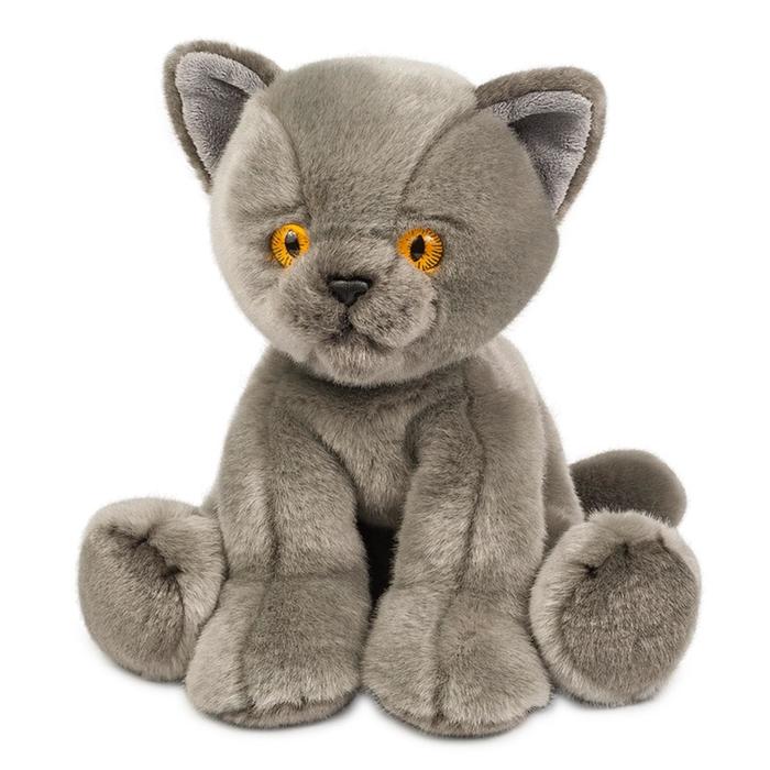 Мягкая игрушка «Котик серый», 30 см - фото 336871