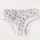 Трусы для девочки, цвет микс, рост 122 см - фото 797407691