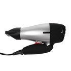LuazON LF-07 hair dryer, 1200 W, 2 speeds, folding handle, grey