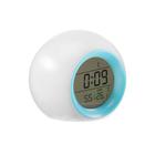 LuazON LB-11 Alarm Clock, temperature, backlight, nature sounds, Blue
