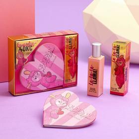 Набор: парфюм 30 мл и румяна «ОшеЛАМАляющий бьюти-бокс», оттенок натурально-розовый