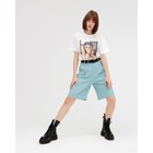 Шорты женские MINAKU цвет фисташковый, р-р 46 - фото 797416854