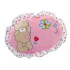 Soft toy-pillow round, with a bear, types of mix