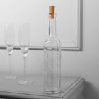 Гирлянда «Нить» 1 м роса с пробкой, IP20, серебристая нить, 10 LED, свечение мульти, LR44х3 5189850