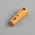 Гирлянда «Нить» 1 м роса с пробкой, IP20, серебристая нить, 10 LED, свечение белое, LR44х3 5189851