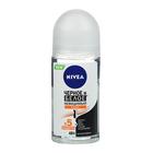 Дезодорант шариковый для женщин Nivea «Чёрное и белое», невидимый Extra, 50 мл - фото 7040704