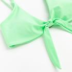 Купальный лиф MINAKU Summer joy, размер 46, цвет салатовый - фото 797423327