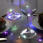 Garland "Tinsel" 1 m dew, IP20, silver thread, 20 LED, glow multi, fixing, 2 x CR2032 Garland "Tinsel" 1 m dew, IP20, silver thread, 20 LED, glow multi, fixing, 2 x CR2032