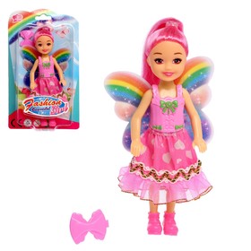 Fairy-tale "Butterfly" doll with accessories, MIX
