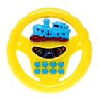 Steering wheel musical "Transport", light and sound effects, battery powered, MIX