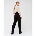 Брюки женские MINAKU цвет чёрный, р-р 42 - фото 797435243