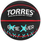 Мяч баскетбольный TORRES Game Over, B02217, размер 7 - фото 4993121