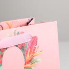 Пакет ламинированный вертикальный «С 8 Марта», MS 18 × 23 × 10 см 5161330