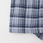 Пижама KAFTAN "Клетка" шорты, футболка, р. 52-54, розовый/серый - фото 799679013