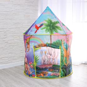 Палатка детская игровая «Джунгли» 100х100х135 см