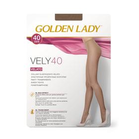 Колготки женские Golden Lady Vely, 40 den, размер 5, цвет cognac
