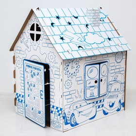{{photo.Alt || photo.Description || 'Дом из картона &quot;Дом-раскраска&quot; набор для творчества, Тачки, Дисней'}}