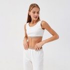 Топ женский MINAKU: Home collection цвет экрю, р-р 44 - фото 797451521