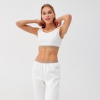 Топ женский MINAKU: Home collection цвет экрю, р-р 44 - фото 797451524