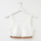 Топ женский MINAKU: Home collection цвет экрю, р-р 44 - фото 797451527