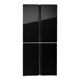 Холодильник HIBERG RFQ-490DX NFGB, Side-by-side, класс А+, 490 л, инверторный, чёрный