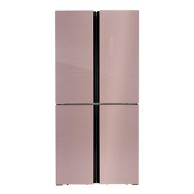 Холодильник HIBERG RFQ-490DX NFGP, Side-by-side, класс А+, 490 л, инверторный, розовый
