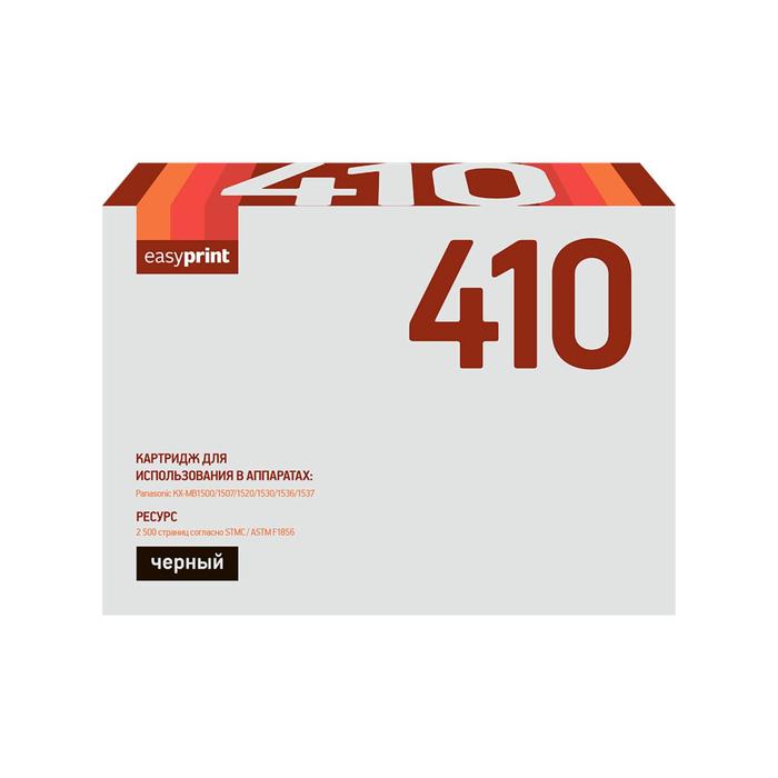 Zalcomp Pro Ru Kartridzh Easyprint Lp 410 Kx Fat410a Fat410a 410a Dlya Printerov Panasonic Chernyj