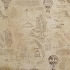 Бумага упаковочная глянцевая двусторонняя «Схемы», 70 × 100 см 5479448