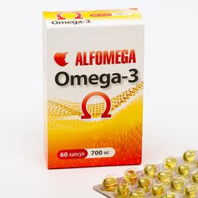 Омега-3 с витамином Е, 60 капсул по 700 мг