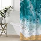 Штора для ванной Этель "Waves" 145 х 180 см, полиэстер - фото 1614058