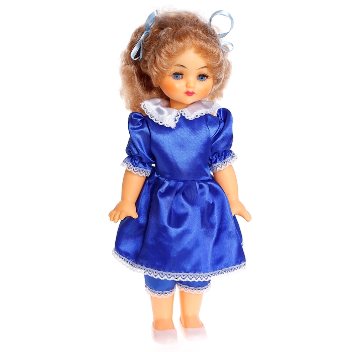 Кукла купить саратов. Кукла в синем платье.