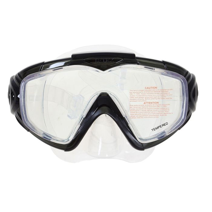 Маска для плавания AQUA SPORT, панорамный вид, от 14 лет, цвета МИКС, 55981 INTEX - РусЭкспресс