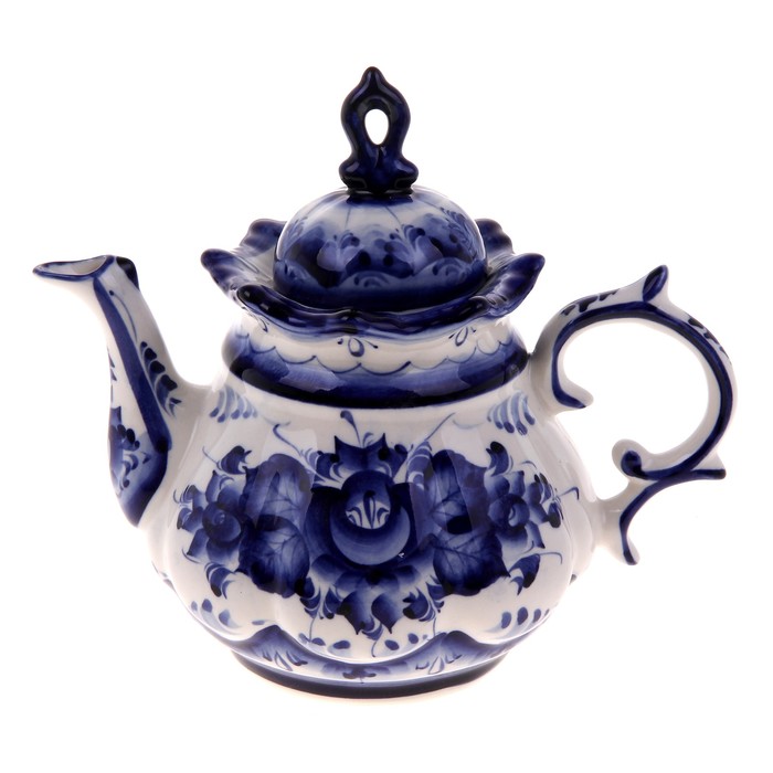 Гжель рубин. Чайник заварочный гжель. Чайник гжель 800 мл. Заварочные чайники из керамики и фарфора. Чайник заварочный теремок гжель.