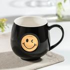 Кружка «Смайл», 280 мл, 12×9×9 см, цвет МИКС - фото 797460815