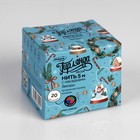 Гирлянда «Нить» 5 м с насадками «Звёзды», IP20, прозрачная нить, 20 LED, свечение мульти (RG/RB), мигание, 220 В 703338