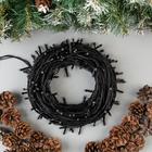 Гирлянда «Нить» 20 м, IP44, тёмная нить, 200 LED, свечение мульти, 8 режимов, 220 В 705568